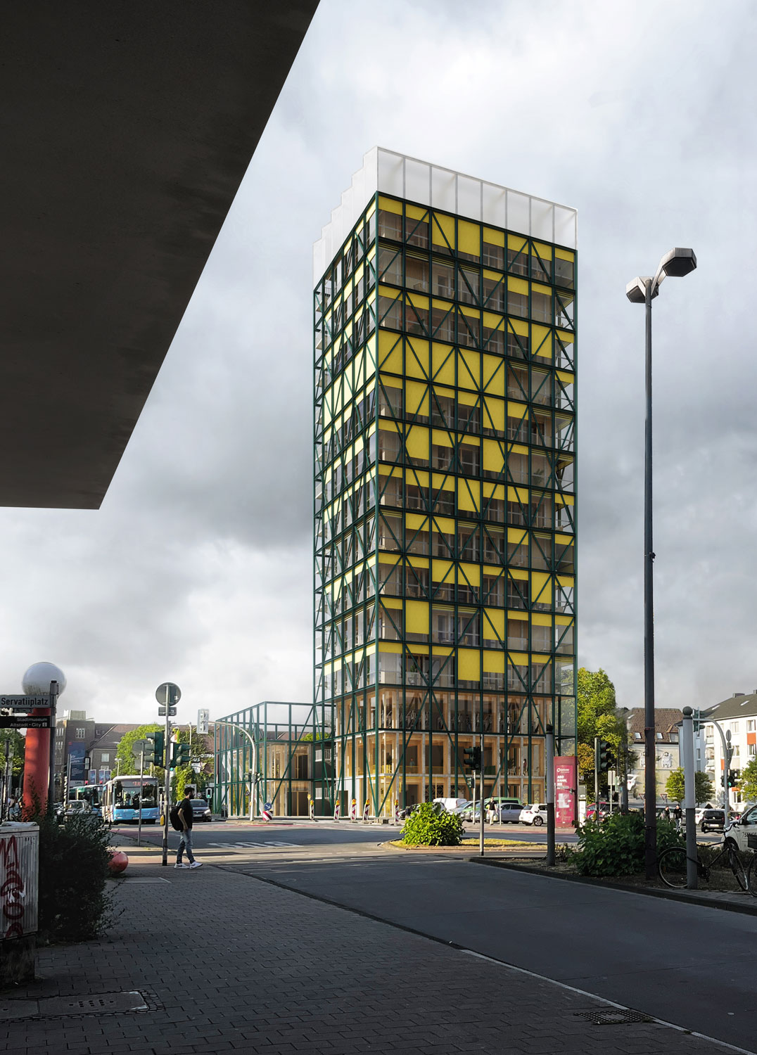 WOTSCHKE ARCHITEKTEN – SERVATIIPLATZ, MÜNSTER